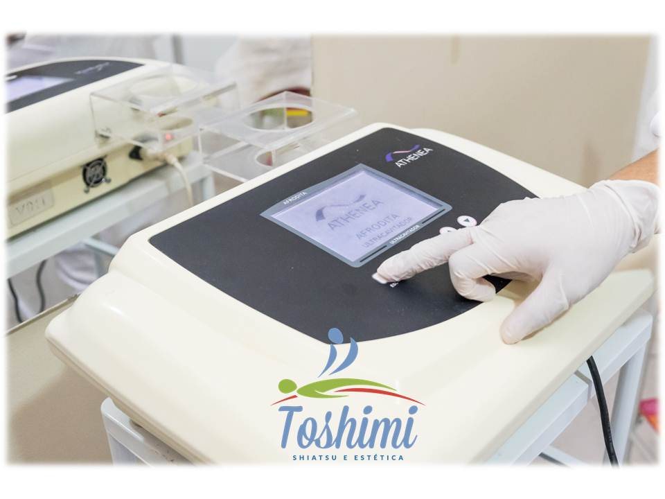 Equipamentos de estética da Toshimi